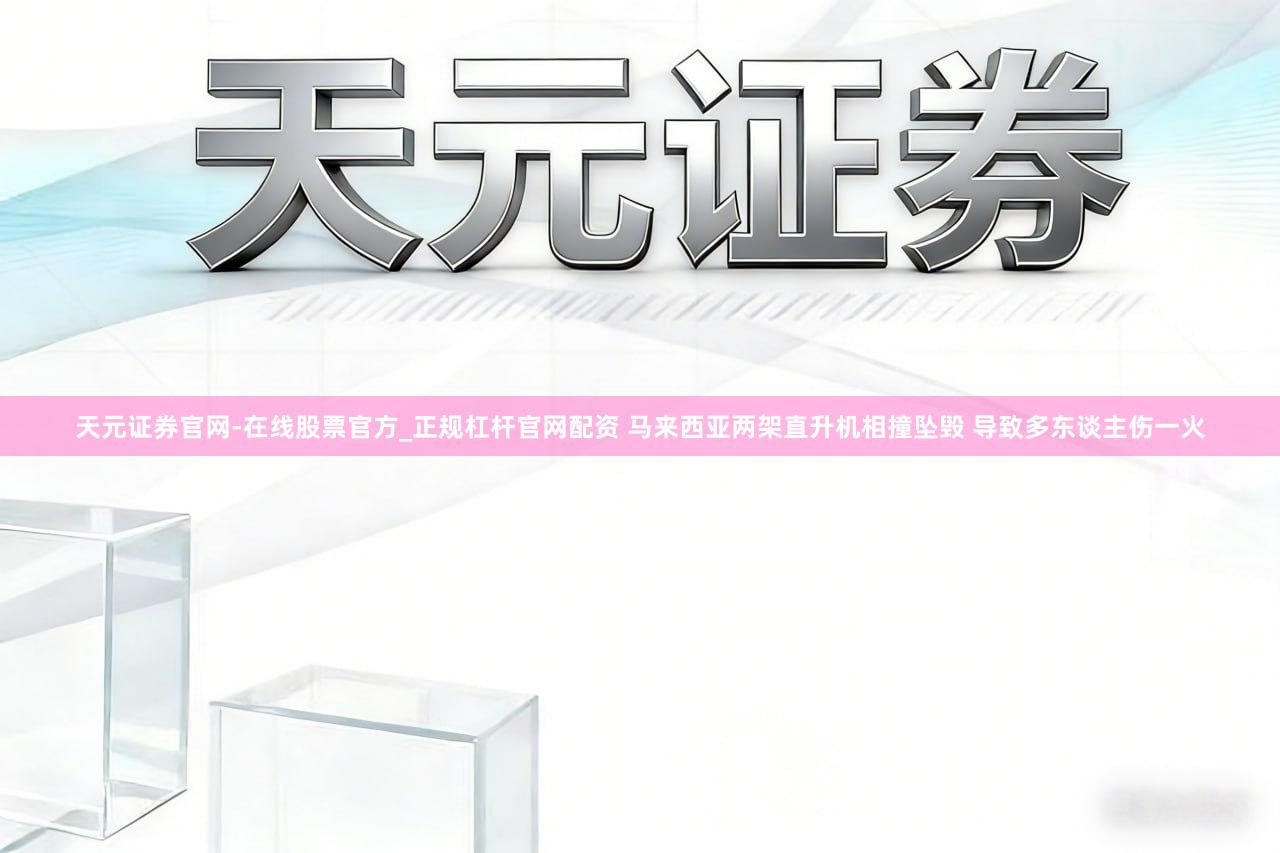 天元证券官网-在线股票官方_正规杠杆官网配资 马来西亚两架直升机相撞坠毁 导致多东谈主伤一火